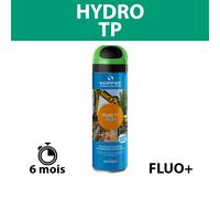 Lot de 12 Traceurs de chantier à l'eau très fluorescent FLUO TP HYDRO Vert SOPPEC
