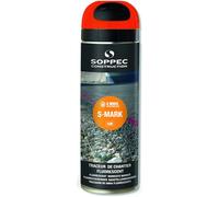 Traceur de chantier FLUO S-MARK - orange - 500 mL - SOPPEC - 141916O