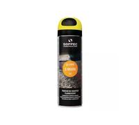 Traceur de chantier jaune 500ML 6 mois - SOPPEC - 141917O