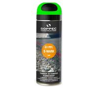 Traceur de Chantier S-Mark Vert Fluo 650Ml Soppec