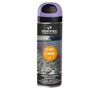Traceur de Chantier S-Mark Violet Fluo 650 Ml Soppec