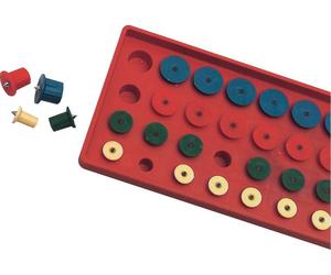 Traceur de chevilles Dübelfix taille 6 - 12 mm pour marquer les trous de chevilles 40 pièces