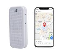 Traceur GPS 4G Multifonction Suivi Précis Application Mobile Support Tout Opérateur Blanc YONIS