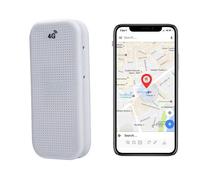 Traceur GPS 4G Multifonction Suivi Précis Application Mobile Support Tout Opérateur Blanc YONIS