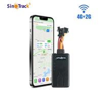 Traceur GPS 4G SinoTrack ST-906L pour voiture, moto, dispositif de suivi de véhicule avec coupure d'alimentation, application gratuite Electric wire only