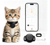 Traceur GPS, Mini Traceur GPS 4G avec SOS et Historique 180 Jours | GPS+WiFi · Suivi en temps réel · Précision 5 m · SOS · Géofence · 19 g · Historique 180 jours · Veille 10 jours