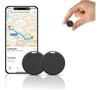 Traceur GPS pour véhicules mini traceur mondial - JZSH - Noir lot de 2 pièces - Localisateur voiture système suivi anti-perte