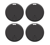 Traceur Gps -Smart Tag-4PCS-Alarme bidirectionnelle-iOS/Android-Bluetooth-Rond en Temps réel pour Portefeuilles,Animaux de Compagnie
