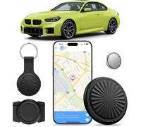 Traceur GPS Véhicules Compatible avec iOS et Android,Magnétique Localisateurs D'Objets Bluetooth Sans Abonnement,Lecture
