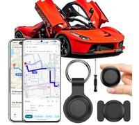 Traceur GPS Voiture, 2026 Nouveau Air Tracker Android et iOS, Tracker de Voiture Magnétique étanche Smart Air Traceur GPS sans Abonnement, Magnétique Traceur Tag Caché pour Moto/Wagons/Vélo