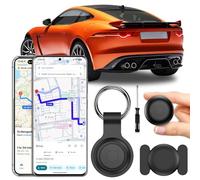 Traceur GPS Voiture, Air Tracker Android Et iOS, Tracker de Voiture Magnétique étanche Smart Air Traceur GPS sans Abonnement,Localisateur D’Objets Bluetooth Tracker gps pour Valises/Portefeuilles/Clés