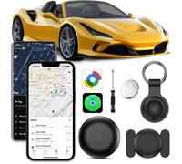 Traceur GPS Voiture sans Abonnement Smart Tag Traceur 1 Pack Compatible avec Android et iOS Localisateurs D’Objets Bluetooth