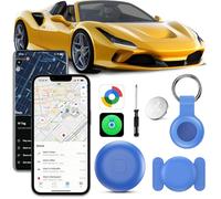 Traceur GPS Voiture sans Abonnement, Smart Tag Traceur
