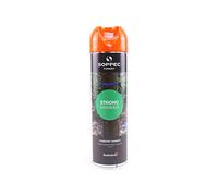 Traceur Soppec Strong Marker, traceur aérosol forestier orange