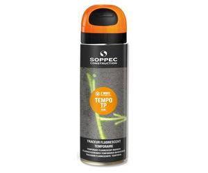Traceur Temporaire Tempo Tp Orange Fluo 650Ml Soppec