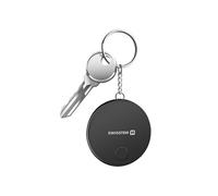 Tracker Bluetooth GPS FindTag format Porte-clés compatible Apple Find My Swissten Noir