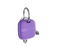 Tracker Bluetooth Rechargeable USB-C pour Clés Sac et Valise Compatible Find My Boompods Violet