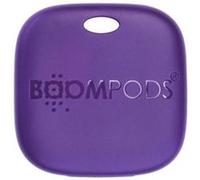 BOOMPODS Traceur Bluetooth Boomtag, Rechargeable USB-C, Compatible avec Apple Find My, IPX7, Violet