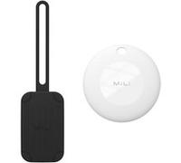 Tracker Étiquette MiTag avec Etui pour Find My Antivol Mili Noir G