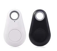 Tracker GPS Bluetooth, 2 pièces (noir et blanc), compatible avec iOS et Android, pour animaux de compagnie, valises, sacs et enfants, avec alarme antivol