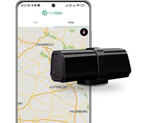 Tracker GPS PLUS notiOne® avec alarme antivol, mini-tracker sans abonnement, puce de localisation GPS de voiture pour motos, vélos, enfants, position en temps réel