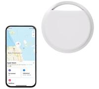 Tracker Localisateurs D'Objets Bluetooth,Compatible avec Apple ¿Localiser¿ APP (iOS Uniquement),Batterie Remplaçable,IP67 Imperméable,Traceur pour Valises/Portefeuilles/Clés/Sacs