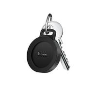 Localisateur d'objets - Tag Universel Certifié Apple Find My® Et Android Find My Device® - Format Porte Clés - Noir - Hoco