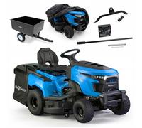 Tracteur tondeuse - HEXWELT - 452 cm³ 9,2 kW coupe 97 cm transmission hydrostatique - HW-TR-452