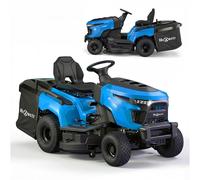 Tracteur tondeuse | Hexwelt HW-TR-452 | 452 cm³ | 9,2 kW | 97 cm largeur de coupe | 150 L bac de ramassage | mulching | éjection latérale