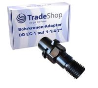 Trade-Shop Adaptateur de porte-couronne de forage compatible avec les carotteuses Hilti pour l'utilisation de couronnes de forage - DD EC-1 vers 1-1/4-7"