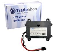 Trade-Shop Batterie Li-ION 18 V / 2000 mAh Compatible avec Bosch Indego 350, 400, M 700, M+ 700, S+ 350, S+ 400, S 500, S+ 500, XS 300 Robot Tondeuse