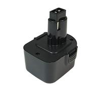 Trade-Shop Batterie NI-MH de rechange de qualité supérieure 12 V 3000 mAh remplace 15225027 39774501 DE9501 Compatible avec Würth 15194613 Black & Decker A9252 A9275 A9266 Rems 571510 R12 Référence