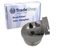 Trade-Shop Filtre / cartouche filtrante avec support compatible avec MSpa Alpine b-090, Blue Sea b-110a, Camaro b-130, Castello b-121