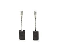 Trade-Shop Lot de 2 balais de charbon 6 x 10 x 17 mm pour Bosch GWS 17-125 en acier inoxydable (3 601 G9M 0E0, 3 601 G9M 0H0), GWS 19-125 CIE (3 601 G9P 000, 3 601 G9P 030)