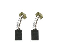 Trade-Shop Lot de 2 balais de charbon de moteur 5 x 8 x 12 mm Compatible avec taille-haie Einhell HEC 551 / avec arrêt automatique