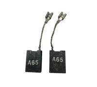 Trade-Shop Lot de 2 balais de charbon moteur 6 x 16 x 24 mm Compatible avec marteau perforateur Würth, Bosch, Berner BTI, marteau burineur, inscription A65/A69
