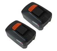 Trade-Shop Lot de 2 batteries Li-ion de qualité supérieure, 14,4 V / 4000 mAh / 58 Wh - Remplace Fein B14A.164.01, 92604164020 - Pour Fein MultiMaster ABLK 1.3, ABS 14, ASCM 14, ASCS 4.8 Set, ASM 14-4