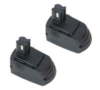 Trade-Shop Lot de 2 batteries Ni-Mh haute performance pour Hilti SBP12 SFB125 SFB105 00315082 SFB121 SFB126 SFB126A Remplace SB10 SB12 SF120-A