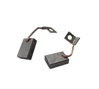 Trade-Shop Lot de 2 charbons moteurs/balais de charbon 6 x 14 x 19 mm pour générateur CC Bosch, LJ GEH REE LJ/GEH 90/12, REE 75/12