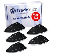 Trade-Shop Lot de 5 plaques de ponçage 100 x 150 mm compatibles avec Festool DS 400, DTS 400, DTSC 400, remplace 493723 (SSH-STF-Delta100 x 150/7)