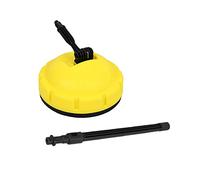 Trade-Shop Nettoyeur de surface/brosse rotative avec lance d'extension pour terrasse, garage, compatible avec les nettoyeurs haute pression Kärcher K2 K3 K4 K5 K6 K7