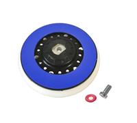 Trade-Shop Plateau de polissage fermeture auto-agrippante 150 mm M8 compatible avec Rupes Bigfoot LHR 21 remplace 981.321 / avec vis, rondelle