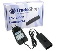 Trade-Shop Station de charge pour batterie Li-ion 25 V compatible avec Gardena 4024-20 4028-20 4028 4025 04025 04028 402520 901058301 965863701