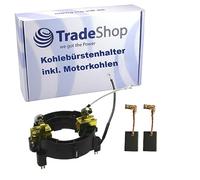 Trade-Shop Support de charbon de moteur avec 2 charbons compatibles avec marteau perforateur Makita HR2300 HR2600 HR2601 HR2610 HR2630