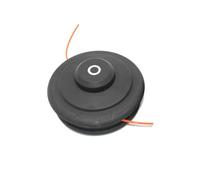 Trade-Shop Tête de débroussailleuse à double fil M10 x 1,25 mm compatible avec Echo SRM-2100 SRM-2100SB SRM-2110 SRM-2400 SRM-2400 SB SRM-2410 SRM-2450