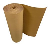 Tradineur Rouleau de carton ondulé, épaisseur 2 mm, flexible, bobine de peintre, protection de sol, emballage 90 cm x 5 m