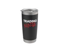 Trading : Ninja Fun Trader Gobelet isotherme en acier inoxydable double paroi