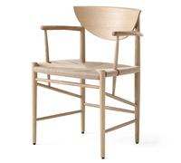&Tradition Chaise Drawn HM4 avec accoudoirs chêne (clair)