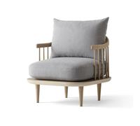 &Tradition Chaise Fly SC10 chêne huilé blanc. gris clair