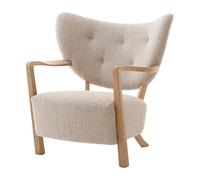 &Tradition Chaise longue Wulff ATD2 fauteuil Chêne huilé-Karakorum